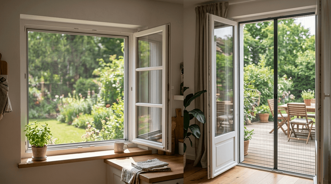 Moustiquaires Pour Fenêtres Sans Perçage