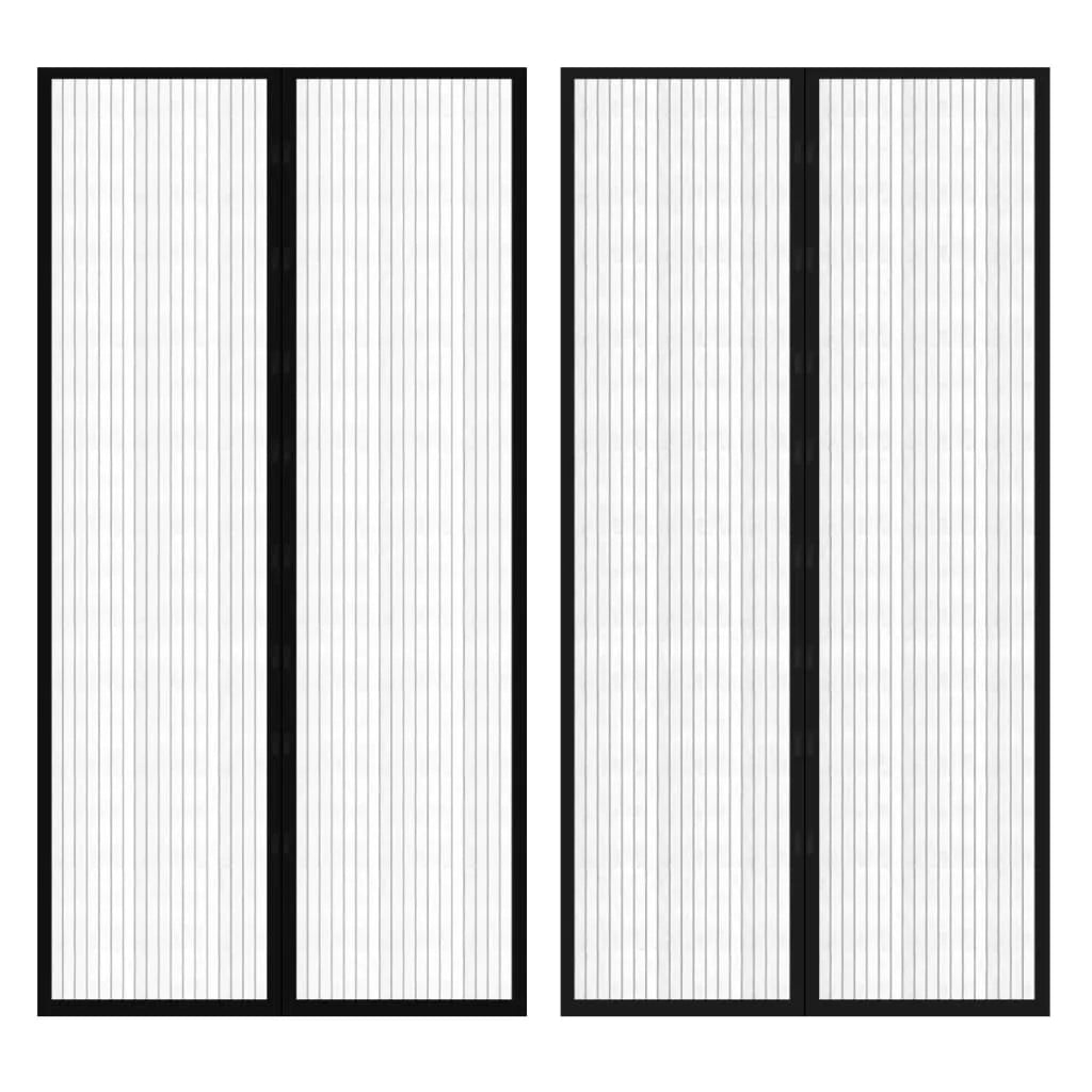 Magnetic Mosquito Net for Doors – Insect Screen Curtains, Set of 2