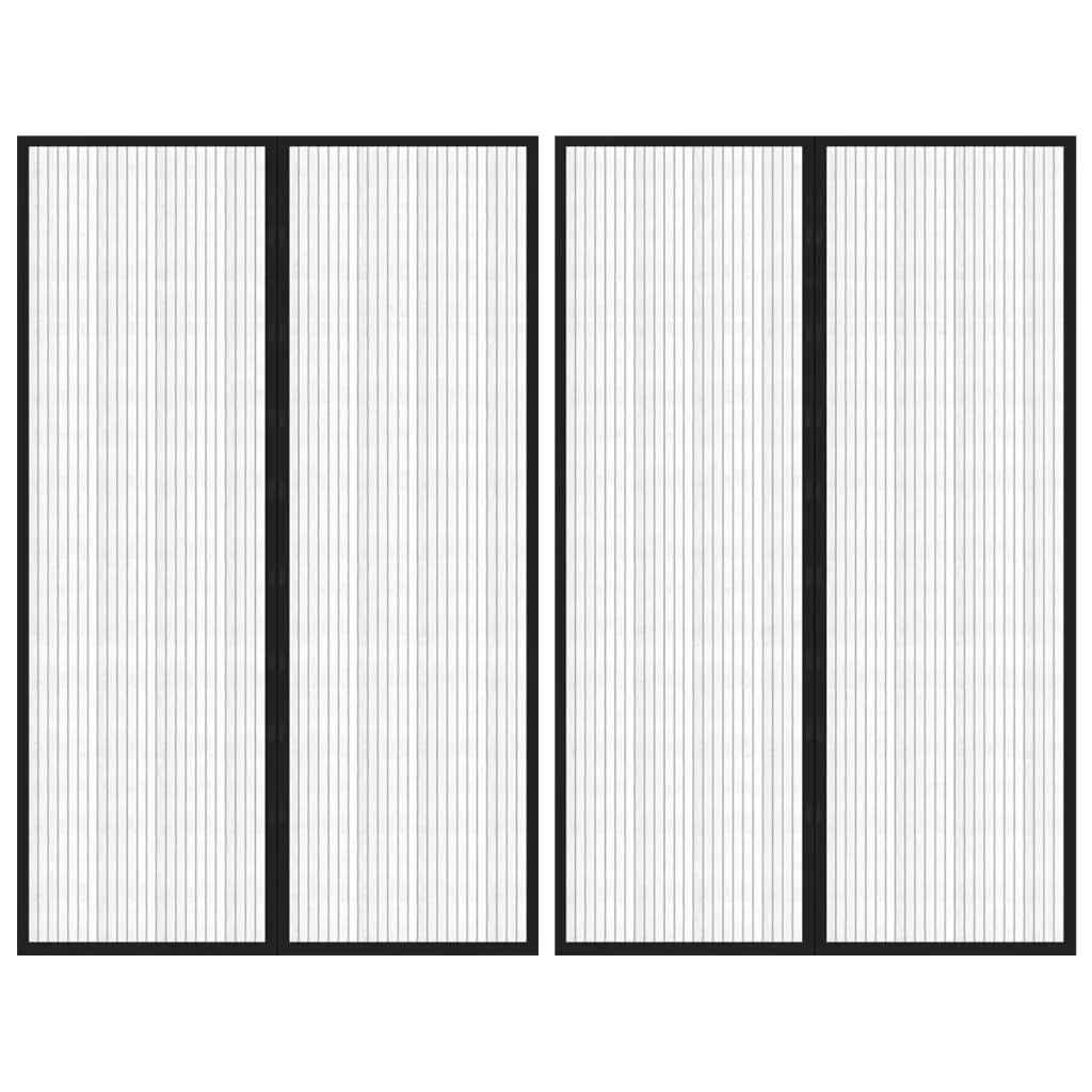 Magnetic Mosquito Net for Doors – Insect Screen Curtains, Set of 2