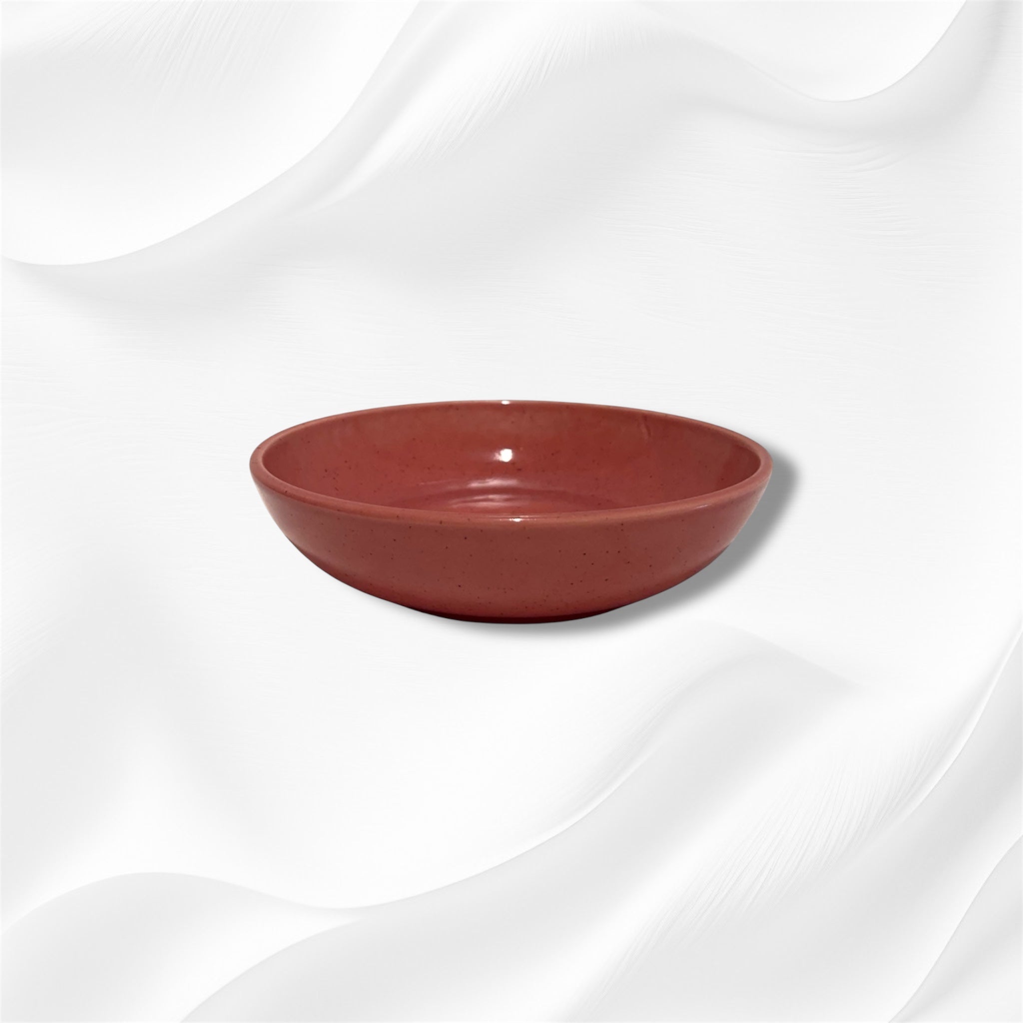 Assiette Creuse Grès Rouge Terrecuitte