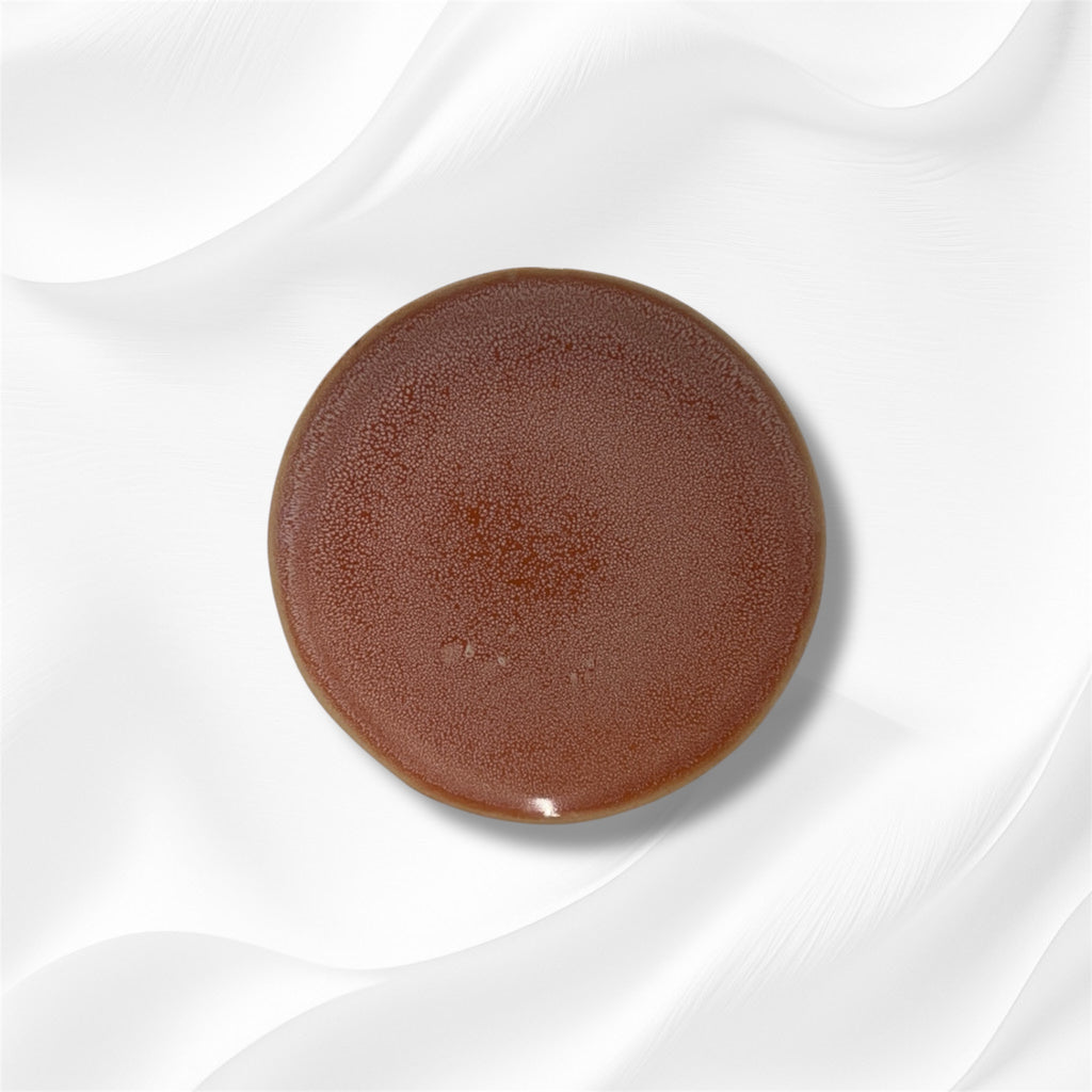 Assiette Dessert Grès Rouge Épice