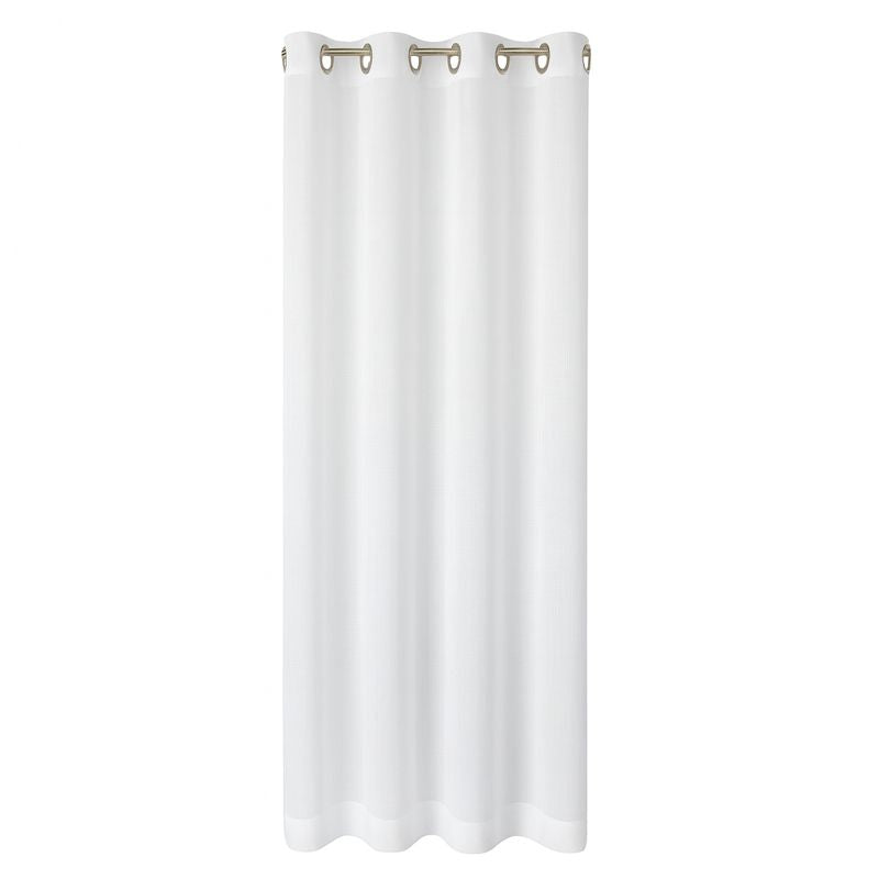 Voilage Blanc 140×240 cm | Rideau Voilage à Anneaux