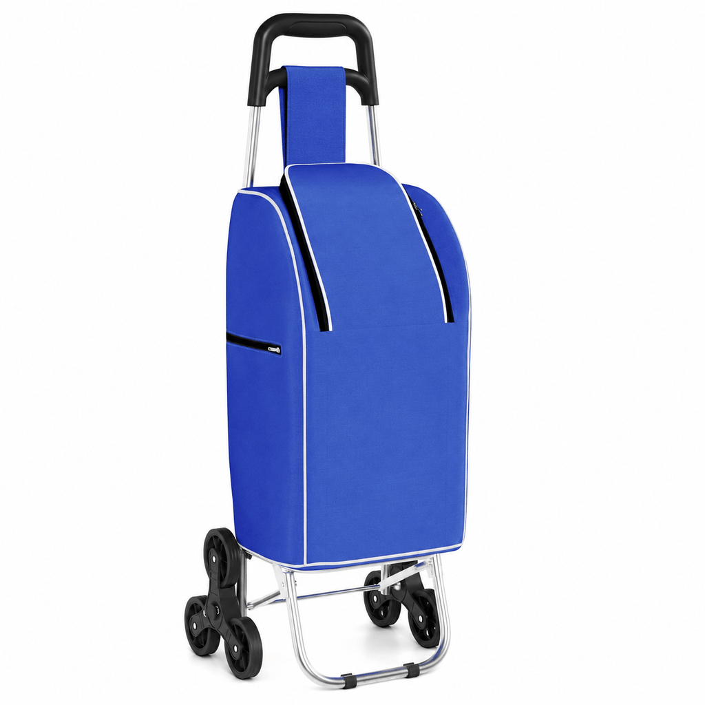 Foldable Aluminum Shopping Trolley Waterproof 30kg