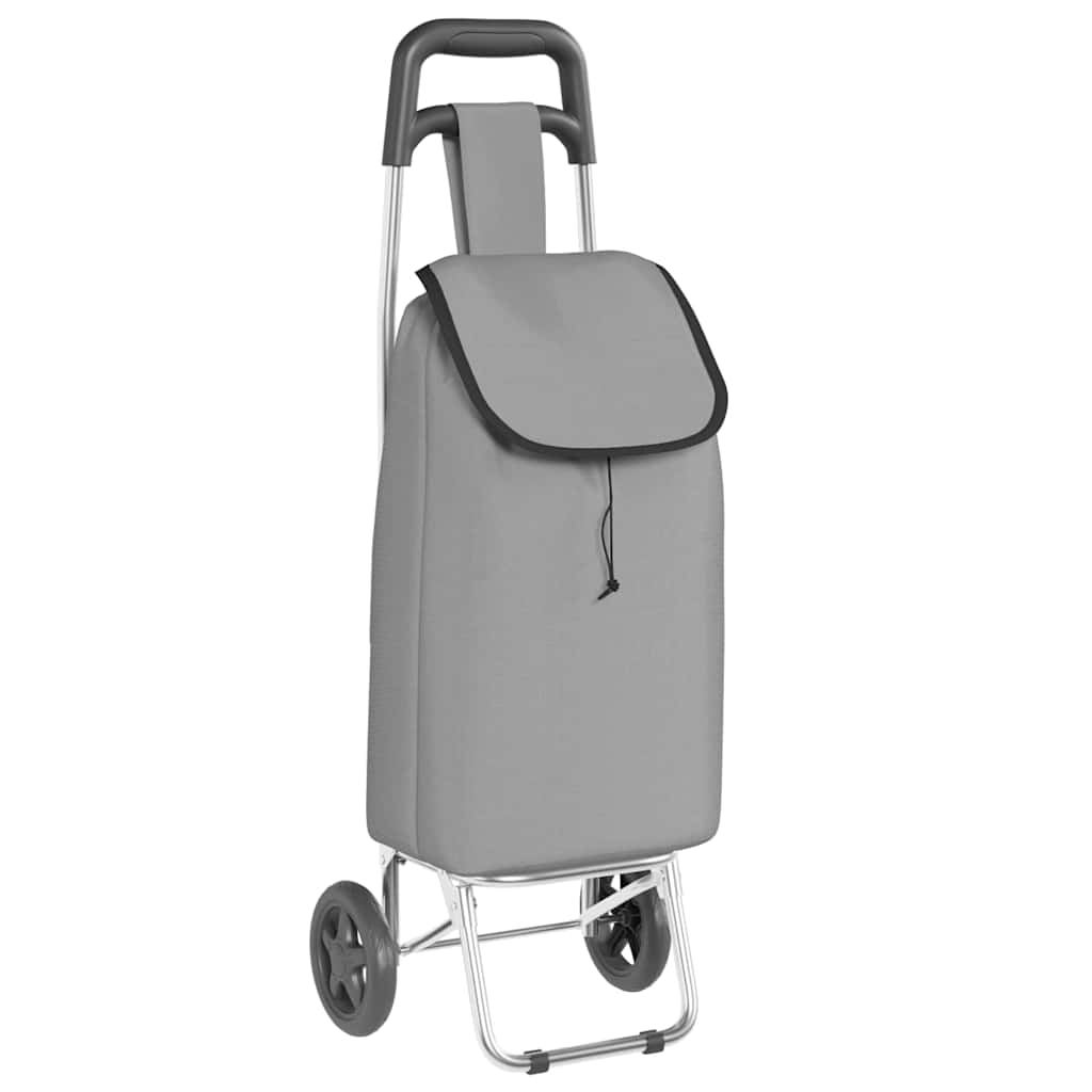 Chariot de Courses Pliable Compact Aluminium Imperméable 30kg
