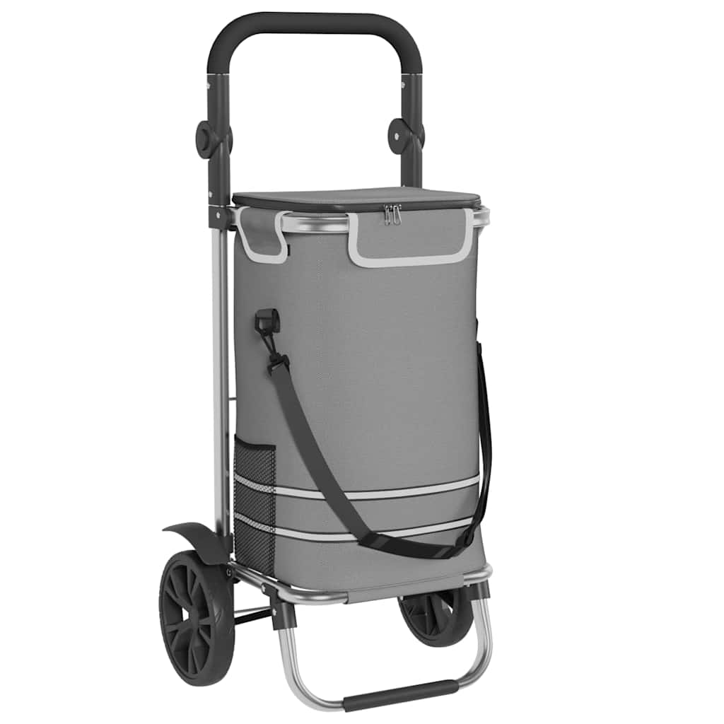 Folding Shopping Cart 40L Aluminum Waterproof 30kg