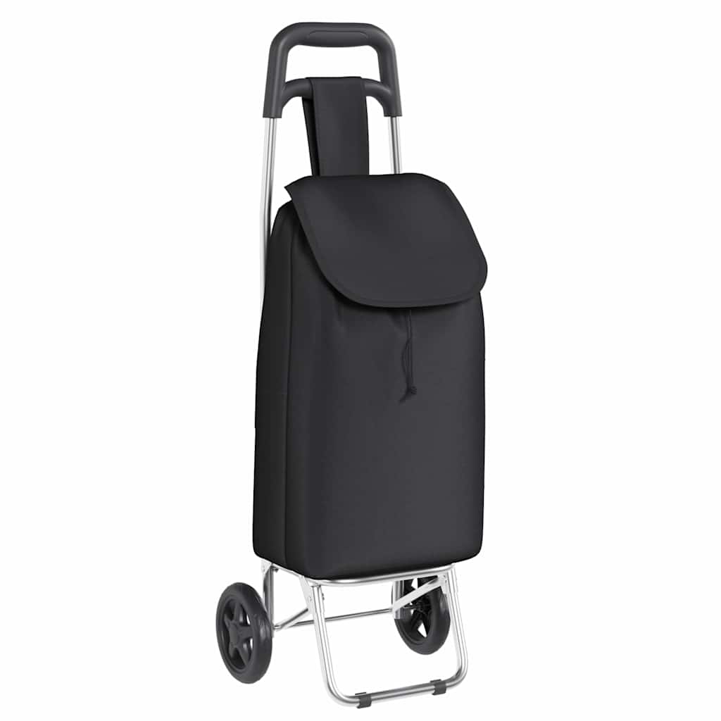 Chariot de Courses Pliable Compact Aluminium Imperméable 30kg