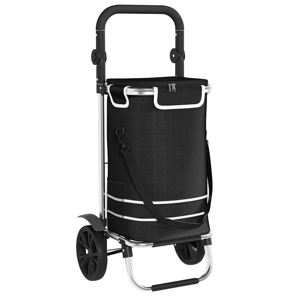 Folding Shopping Cart 40L Aluminum Waterproof 30kg