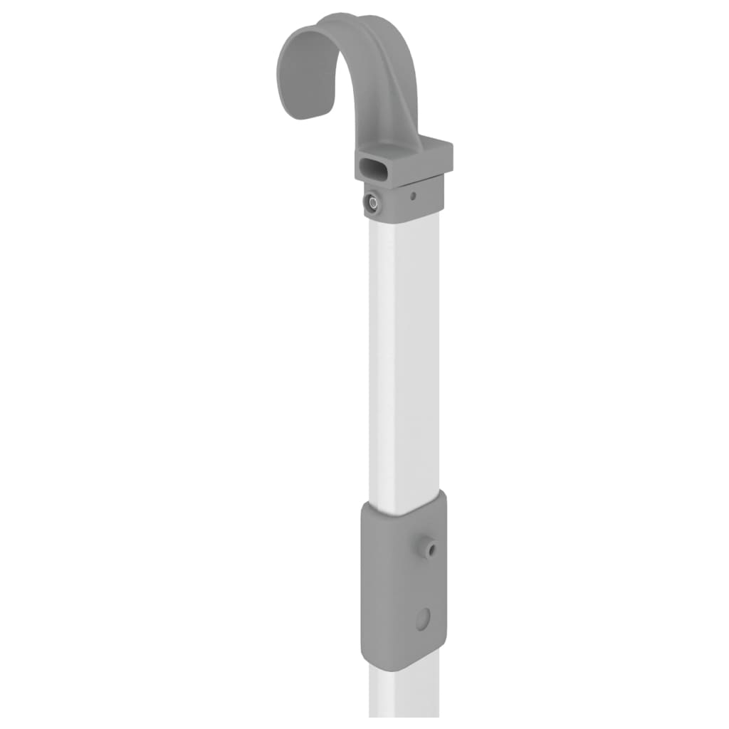 Étendoir à Linge pour Balcon Aluminium Rétractable Pliable