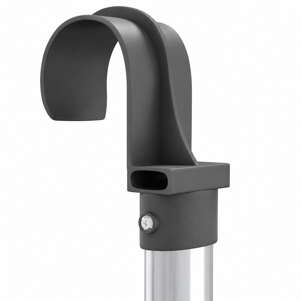 Étendoir à Linge Suspendu Aluminium Hauteur Réglable Pliable