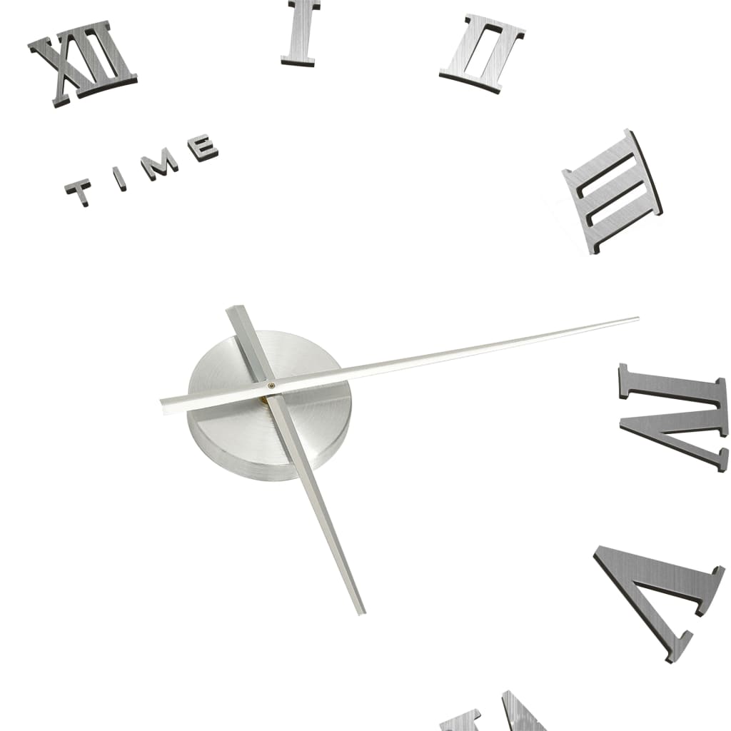 Horloge murale 3D XXL 100 cm - Design moderne