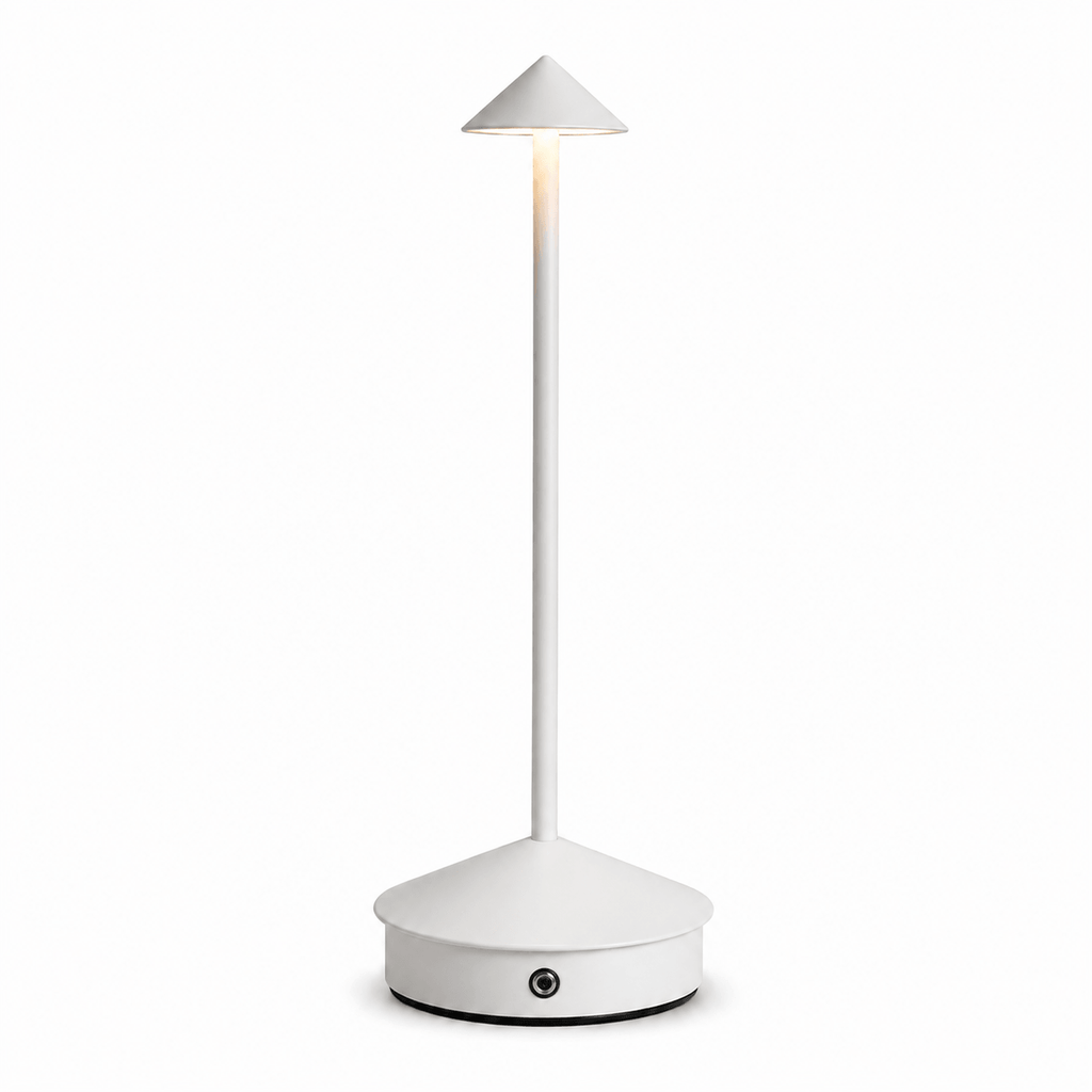 Lampe de Table LED Sans Fil Rechargeable Tactile Aluminium