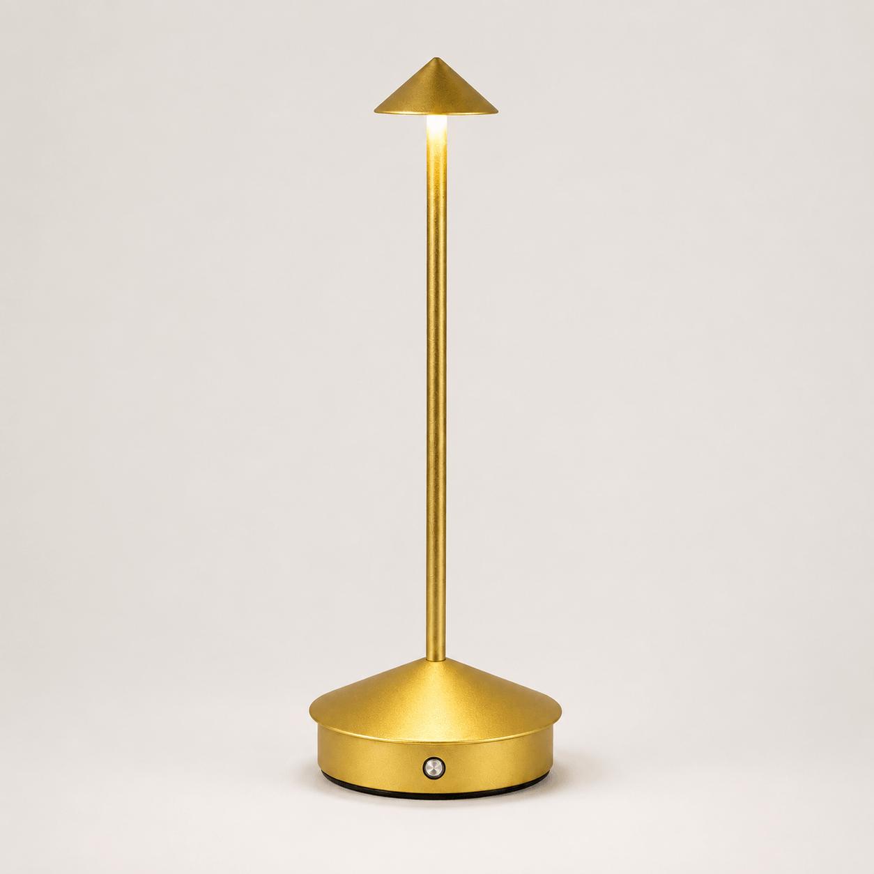 Lampe de Table LED Sans Fil Rechargeable Tactile Aluminium