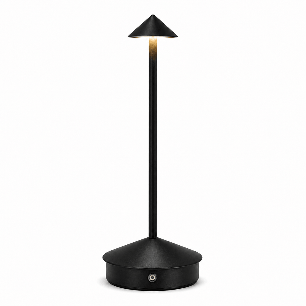 Lampe de Table LED Sans Fil Rechargeable Tactile Aluminium