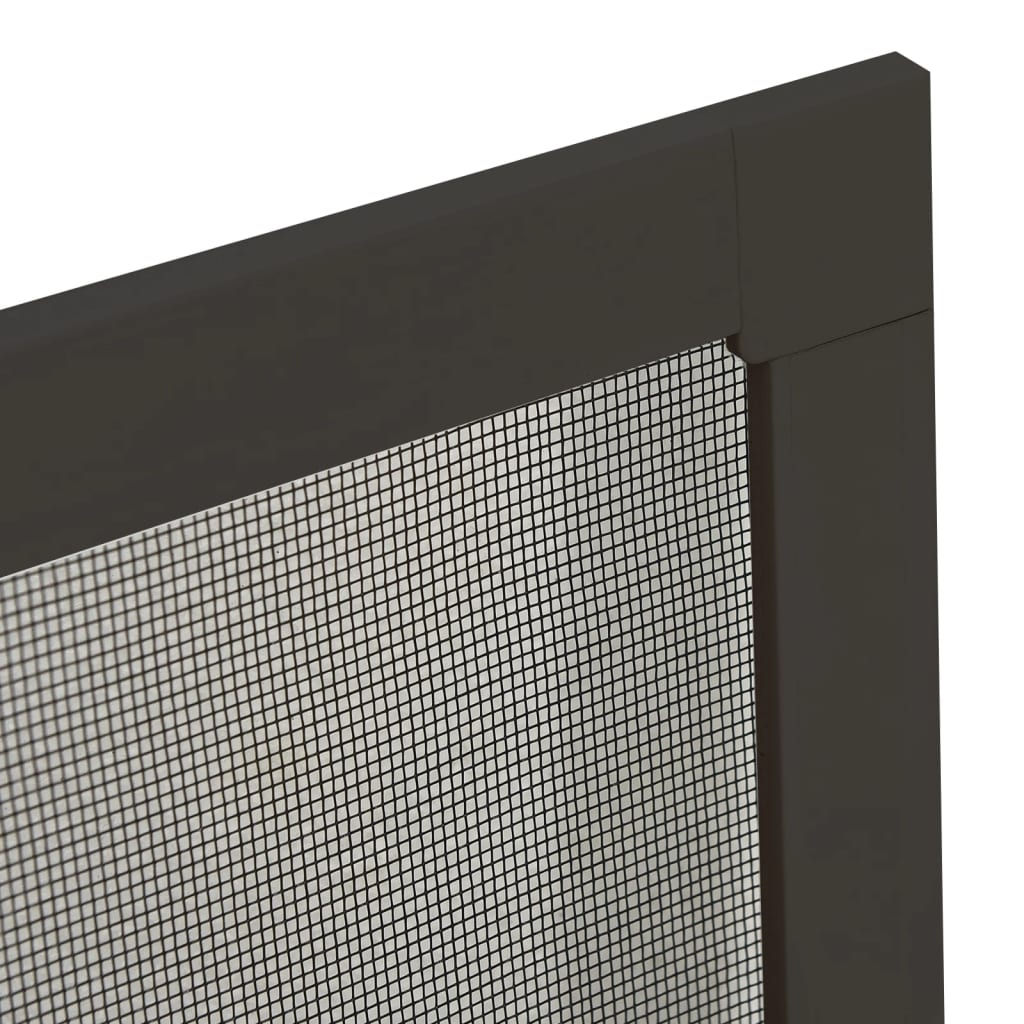Window screen - Adjustable aluminum frame without drilling
