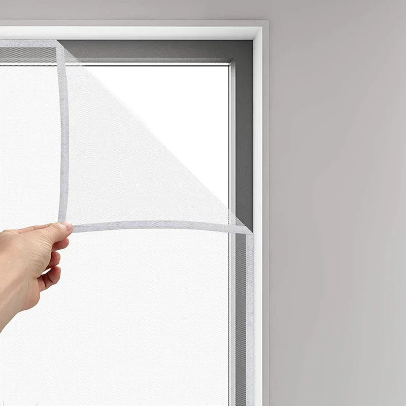 No-Drill Window Screen – Customizable Mesh