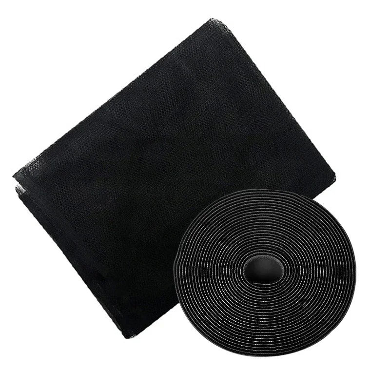 No-Drill Window Screen – Customizable Mesh