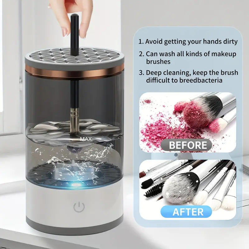 USB Powered Makeup Brush Cleaner