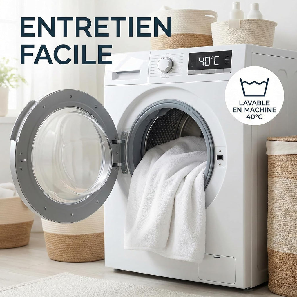 Protège-matelas Imperméable Respirant à 4 Coins Élastiques - Alèse Douce et Silencieuse