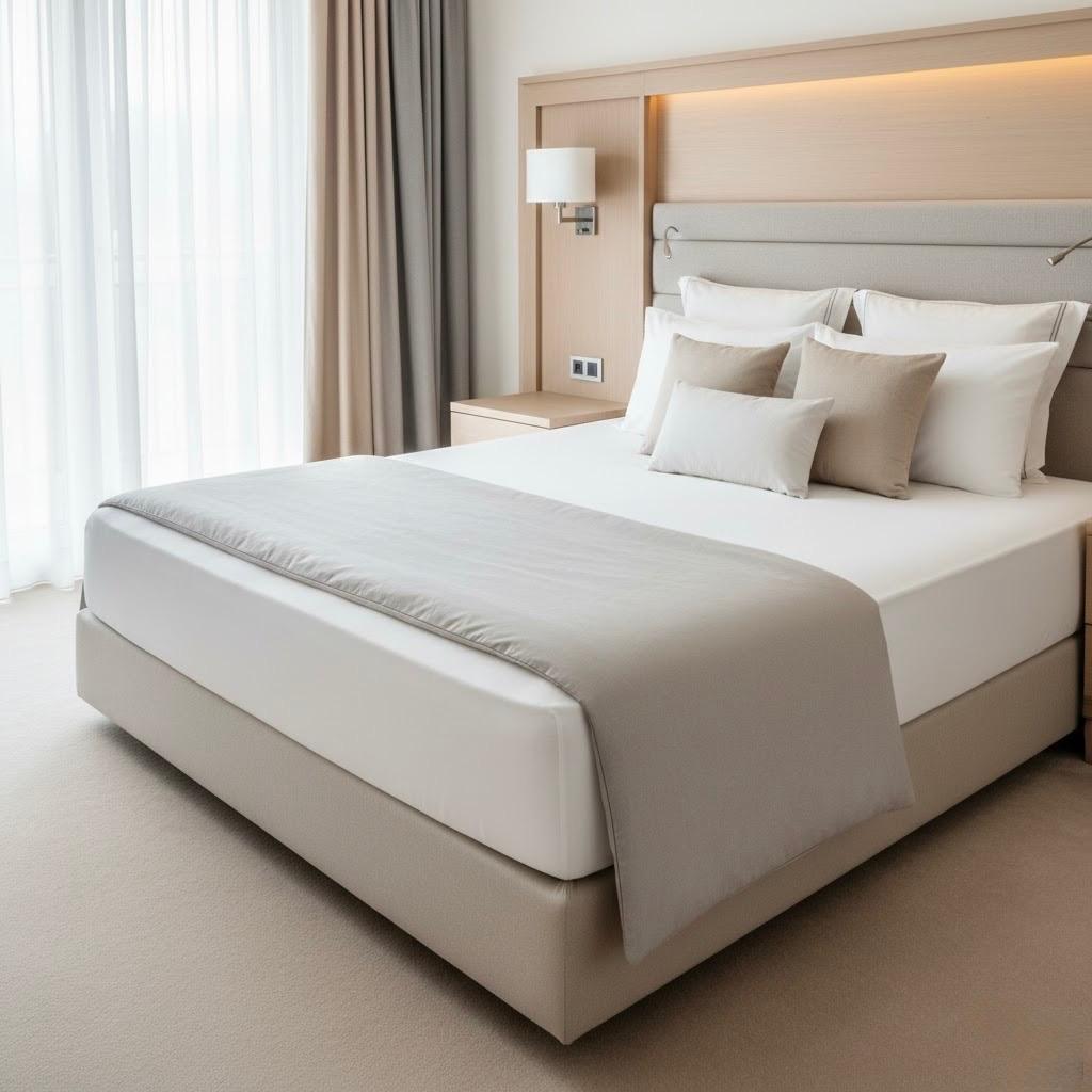 Protège-matelas imperméable et respirant bonnet 25cm