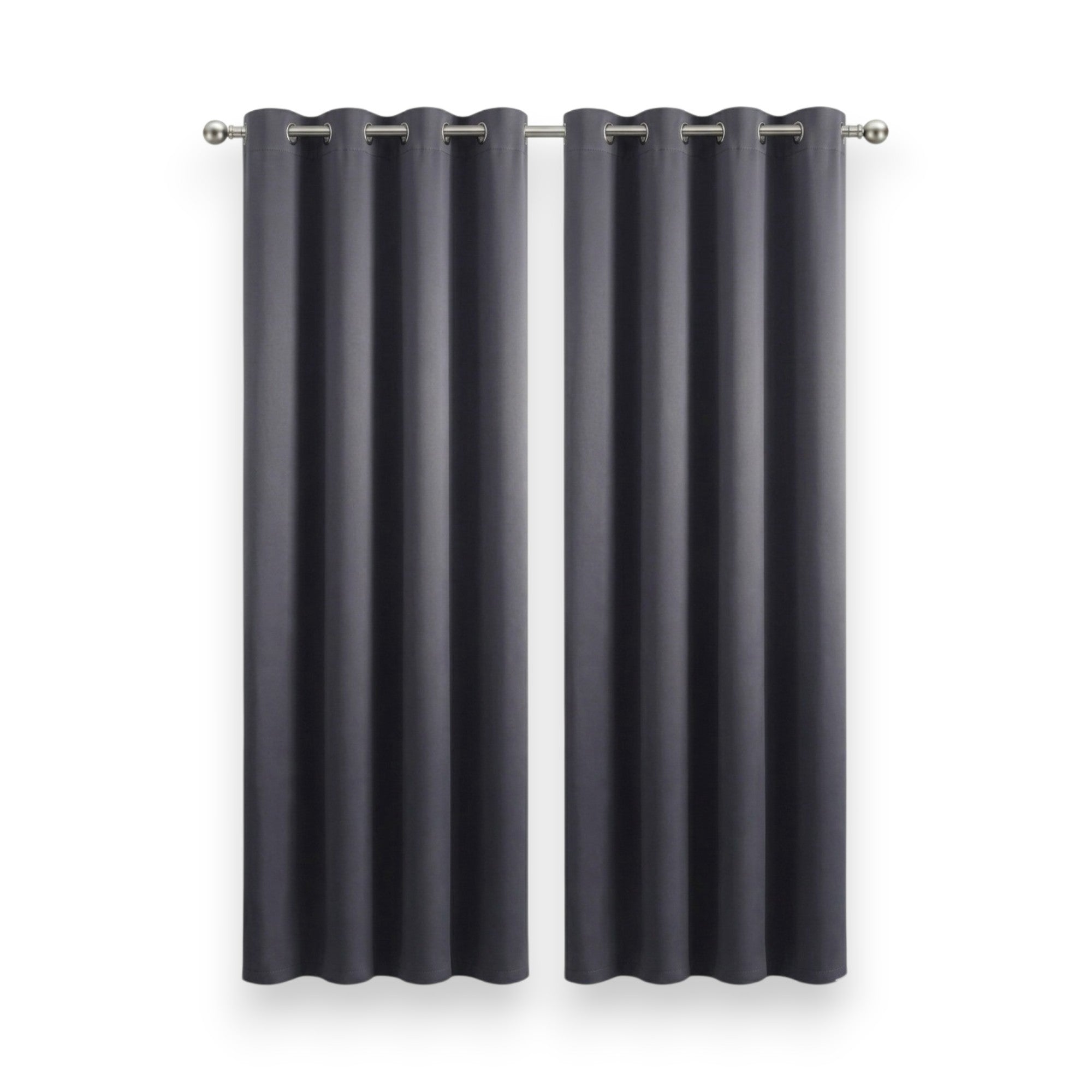 Rideaux Occultants 135x240 cm (Lot de 2) - Finition Oeillets