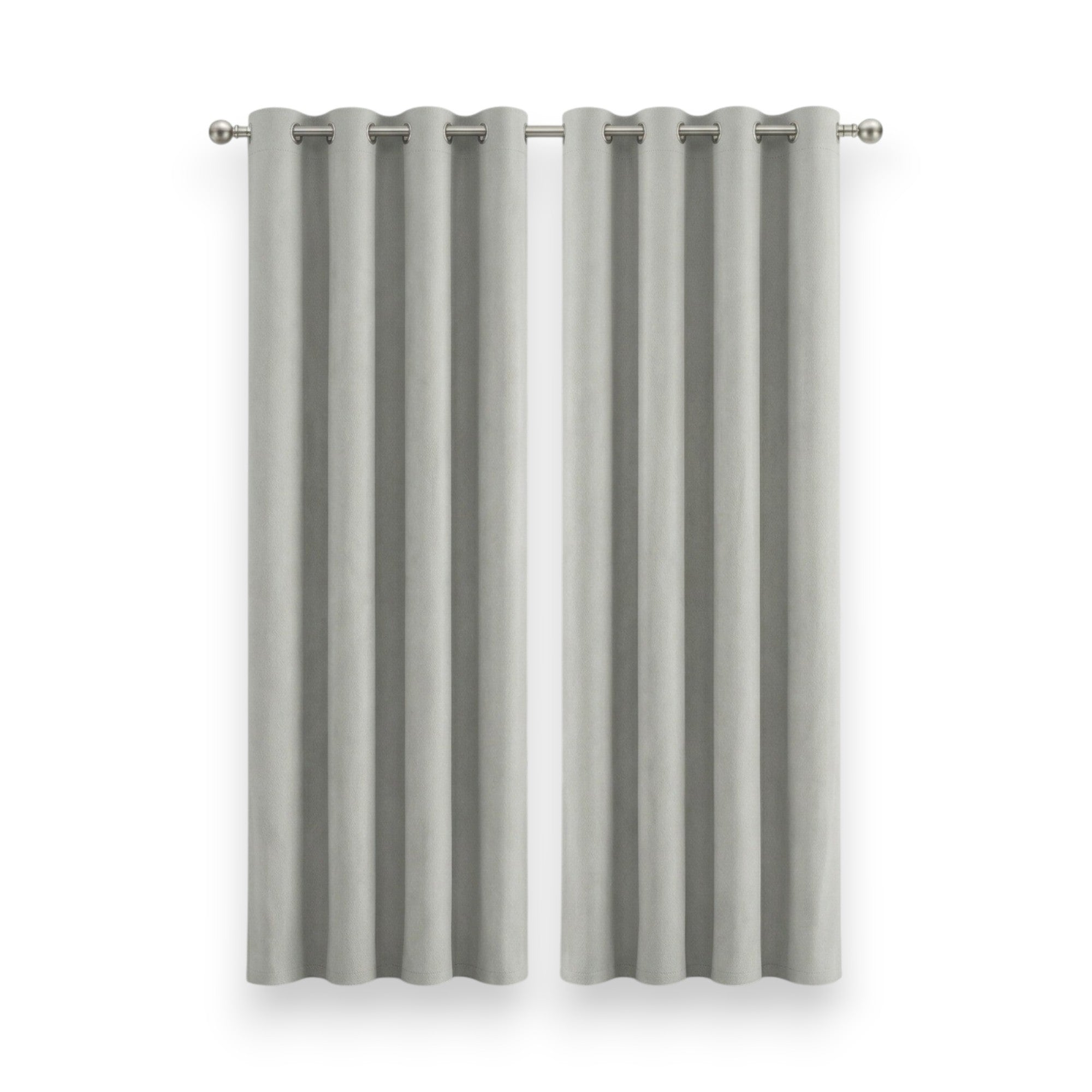 Rideaux Occultants 135x240 cm (Lot de 2) - Finition Oeillets