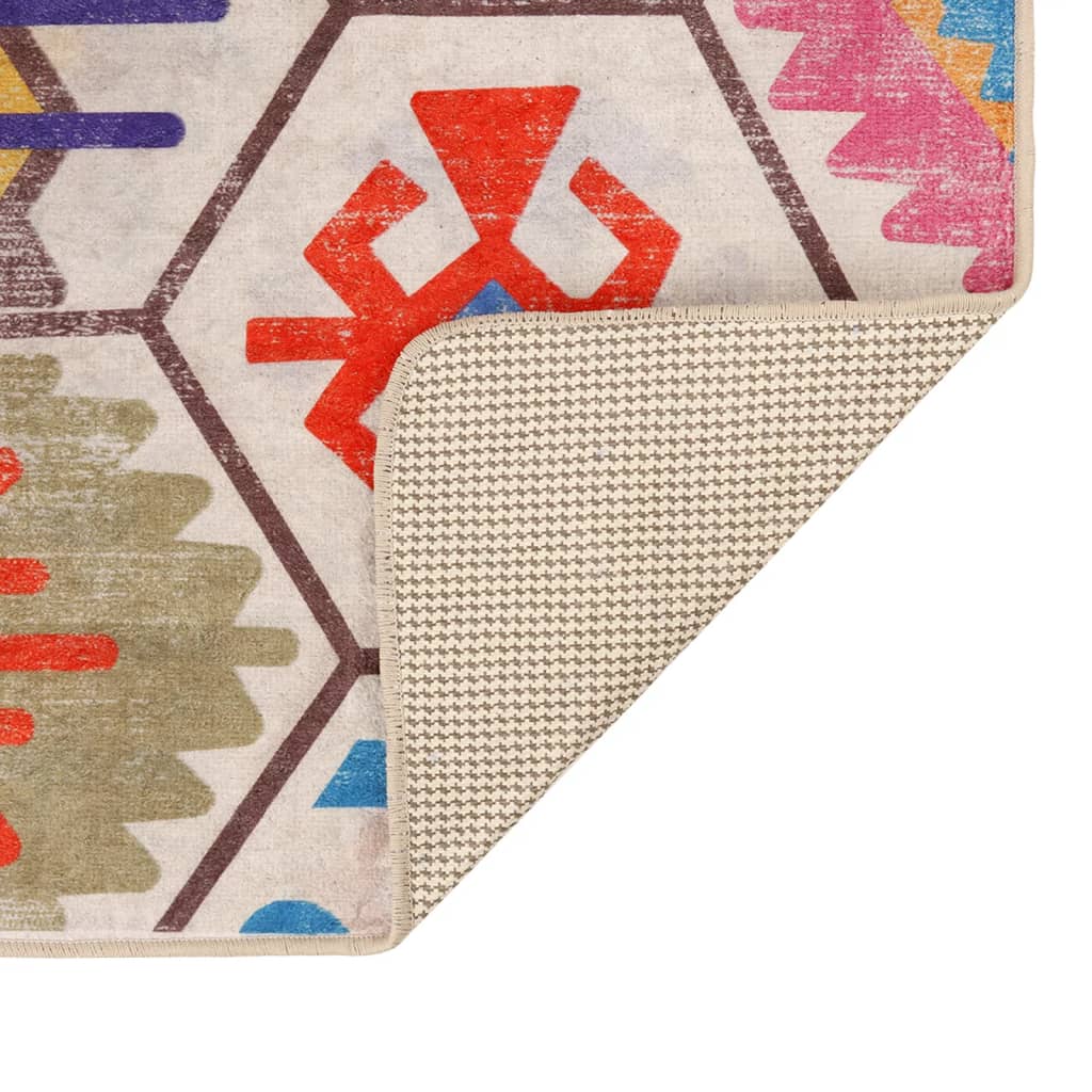 Tapis de Salon Lavable et Antidérapant - Design Moderne