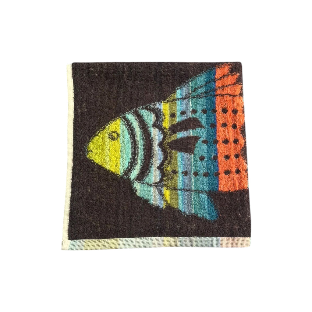 Lot De 3 Torchons De Cuisine En Coton Portugais Motif Poissons Couleurs Vives 50×50cm