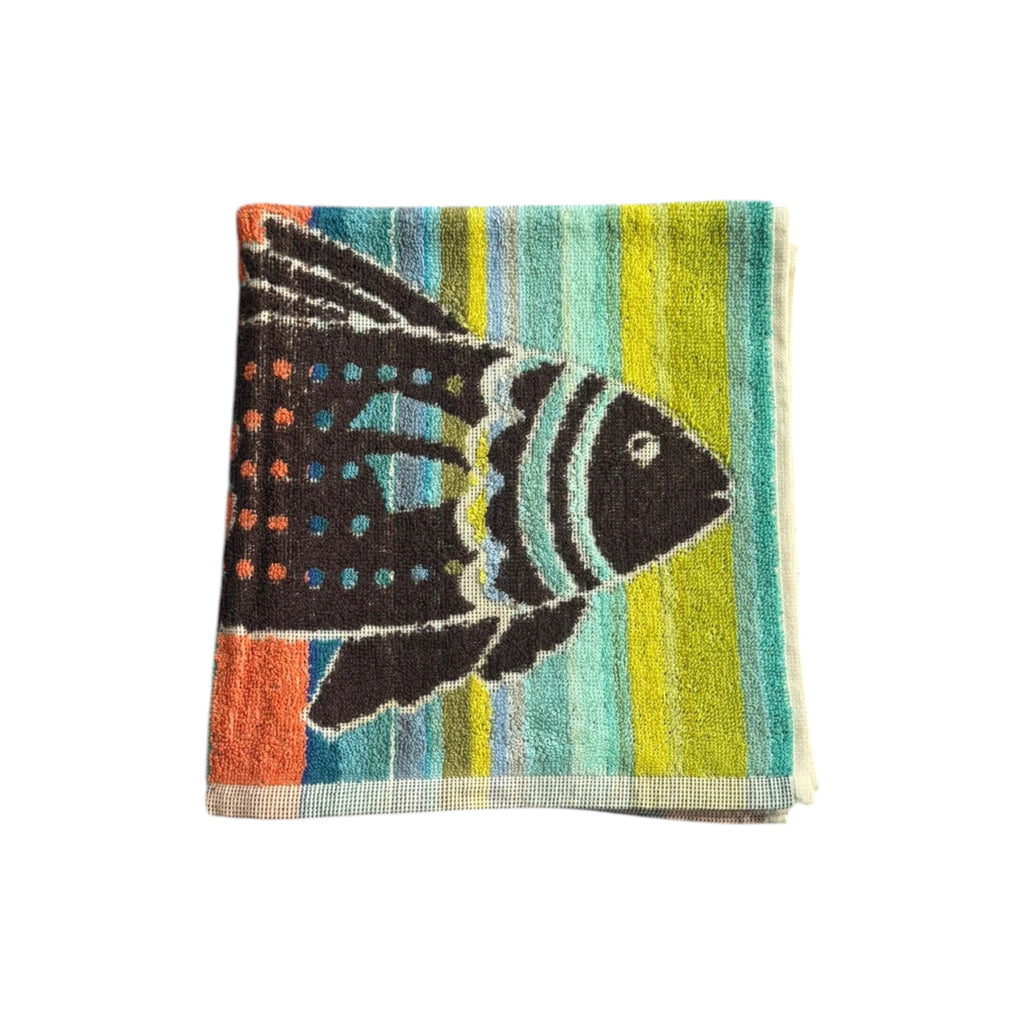 Lot De 3 Torchons De Cuisine En Coton Portugais Motif Poissons Couleurs Vives 50×50cm